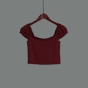 GH23122 Wide Neck Top Women