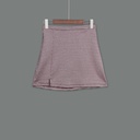 GK23166 Plaid Skirt Lady