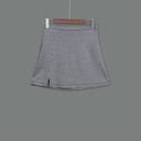 GK23166 Plaid Skirt Lady