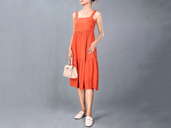 GD33123 Strappy Dress Lady