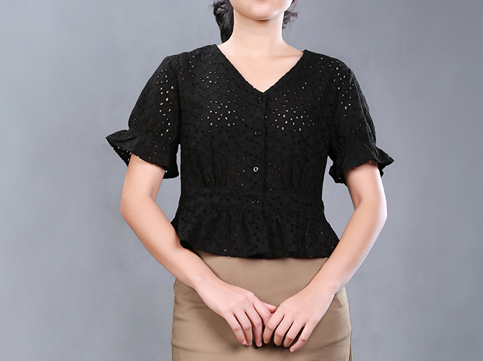 XH213342 Lace Blouse Lady