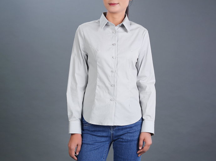 XH113509 Cotton Long Shirt Lady