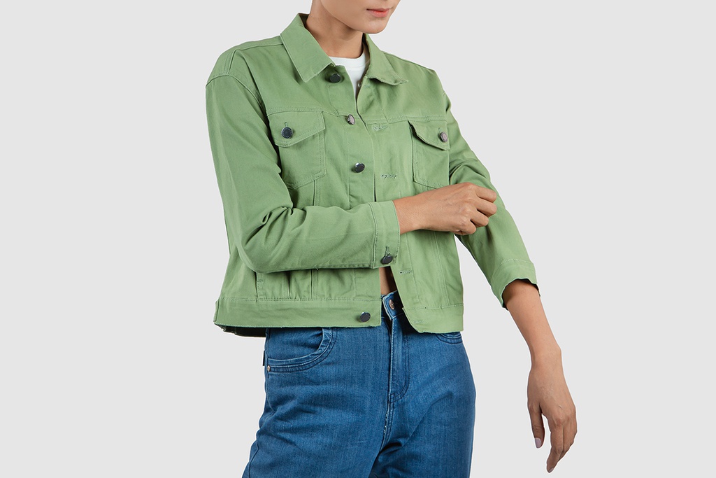 XJ112458 Denim Jacket Lady