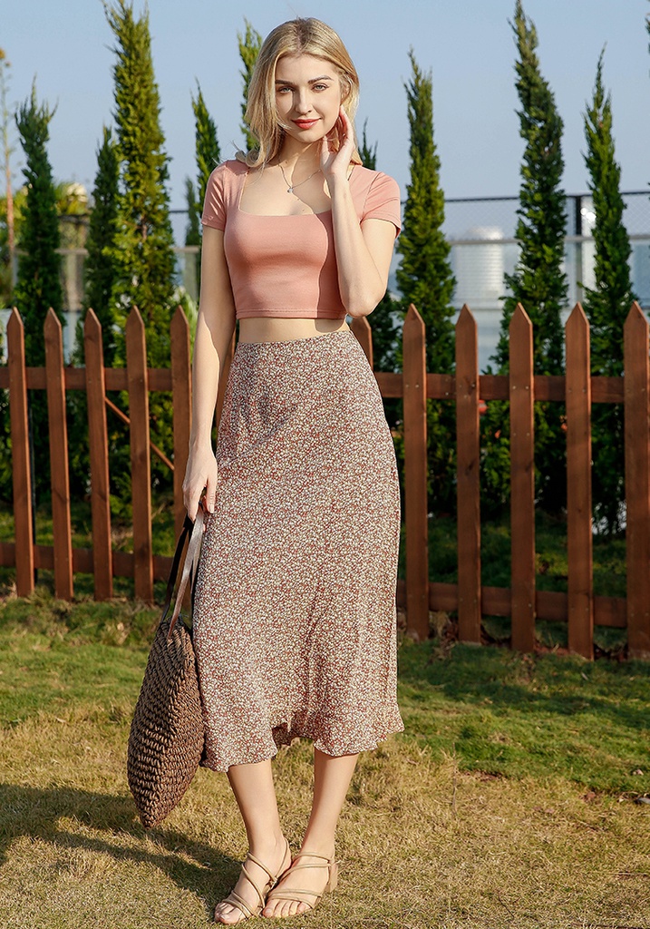XK112993 Chiffon Skirt Lady