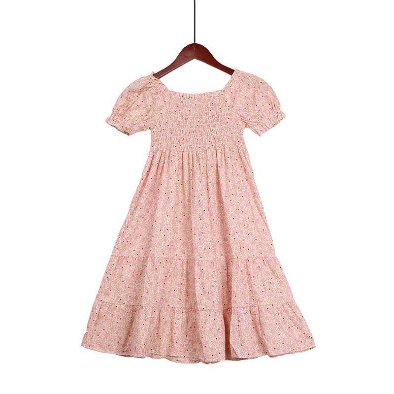 KGL21013 Floral Cotton Dress Girl