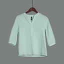 XH213287 Cotton Blouse Lady