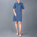XL213308 Denim Dress Lady