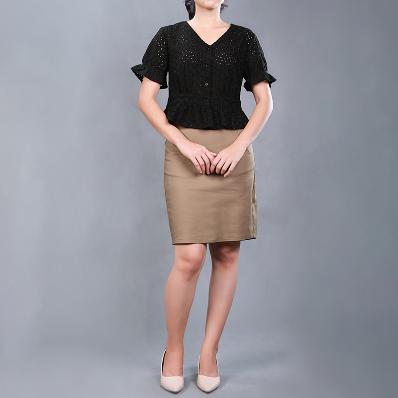 XH213342 Lace Blouse Lady