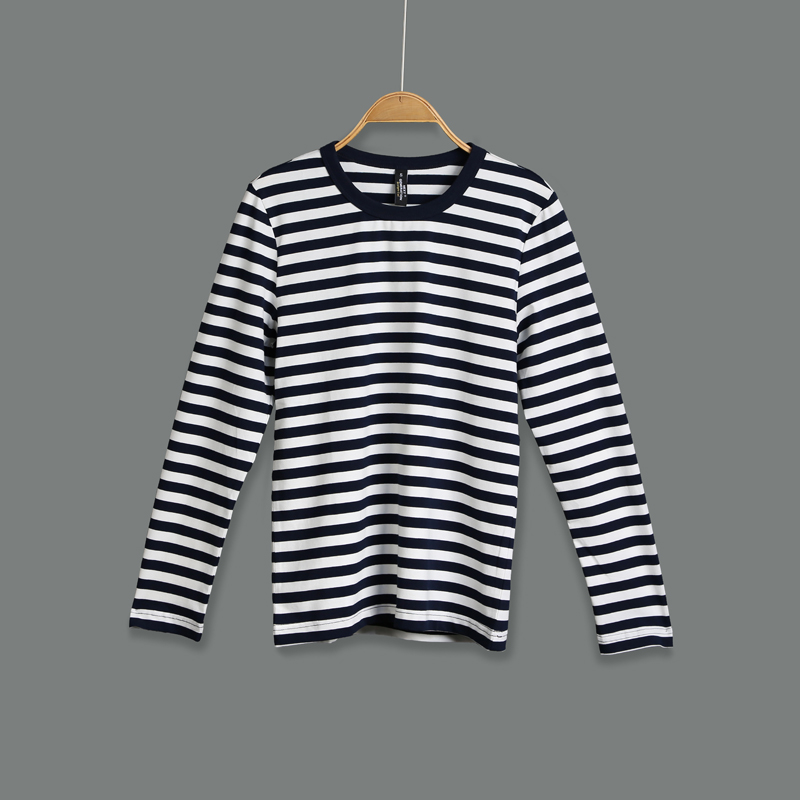 XT113366 Striped Long T-Shirt Lady