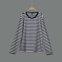 YT113365 Striped Long T-Shirt Man