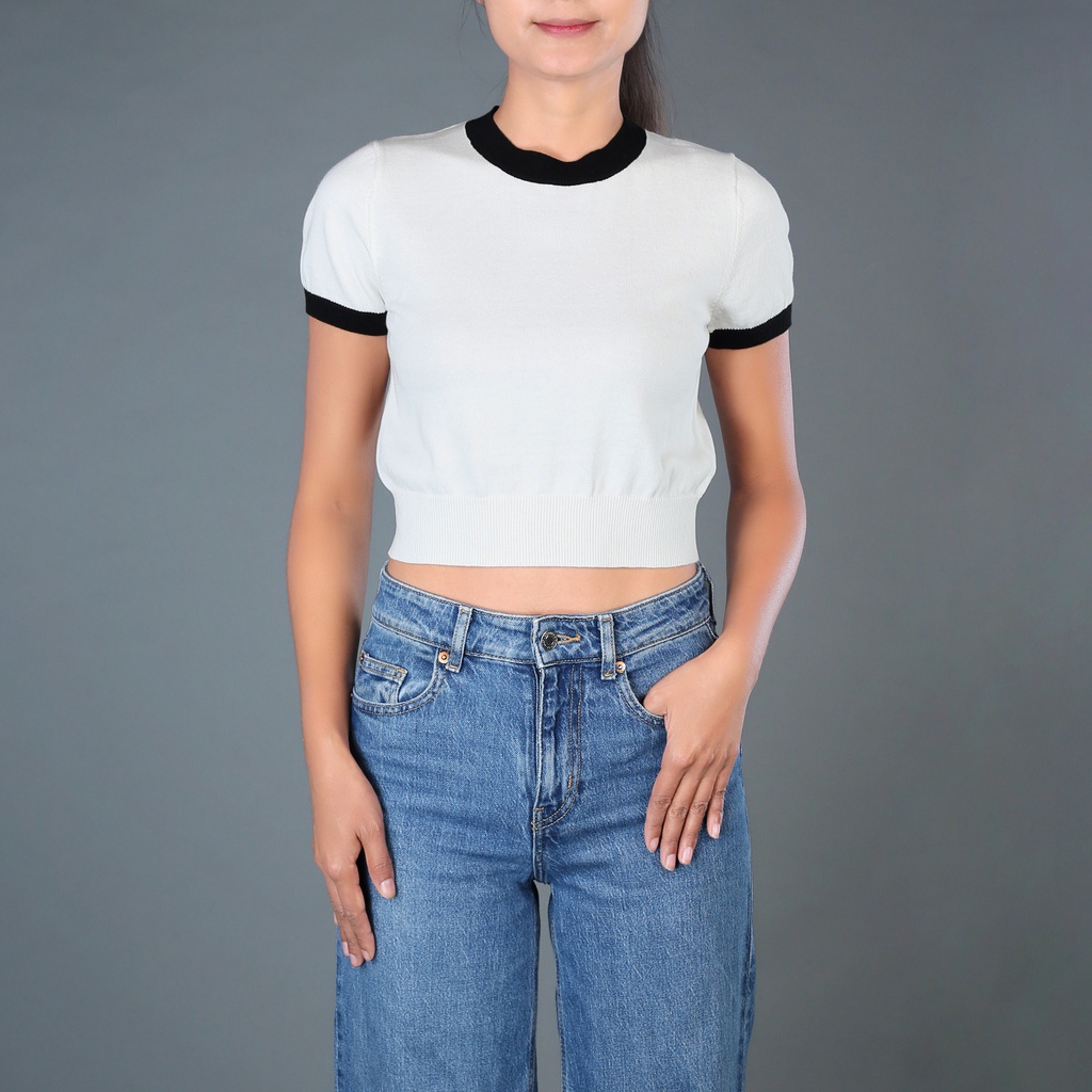 GH23377 Knit Blouse Lady