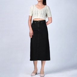 [XH213455] XH213455 Knit Lace Top Lady