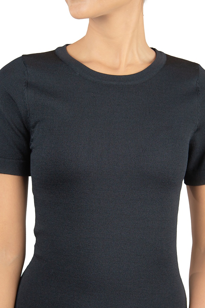 XL213086 Knit Midi Dress Lady