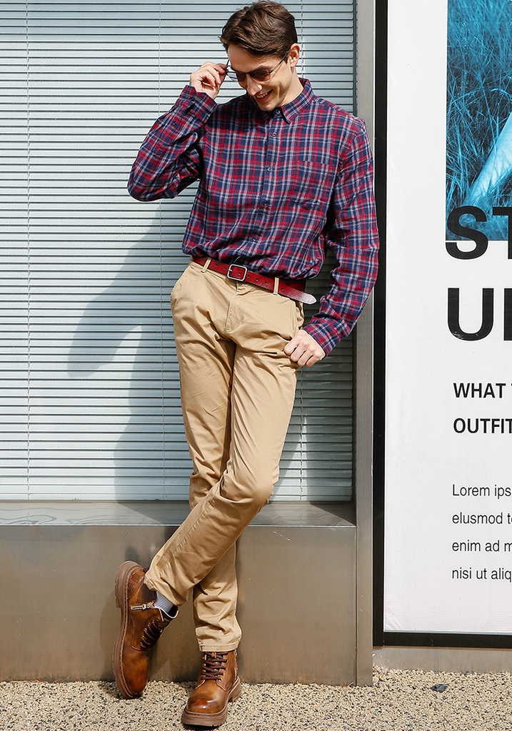 YP113125 Straight Chino Pant Man 
 