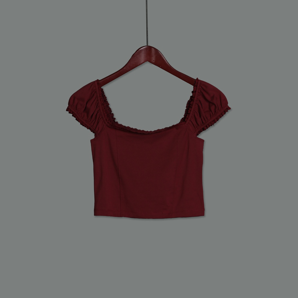 GH23122 Wide Neck Top Women