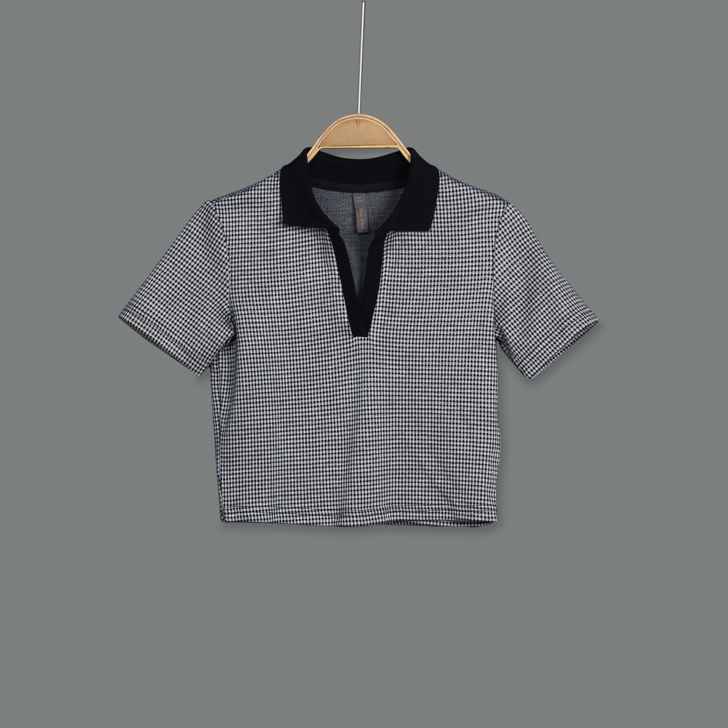 GH23188 Crop Top With Column Lady