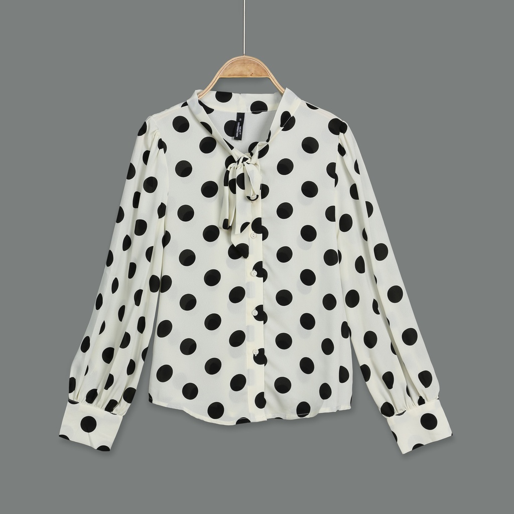XH113258 Spot Blouse Lady