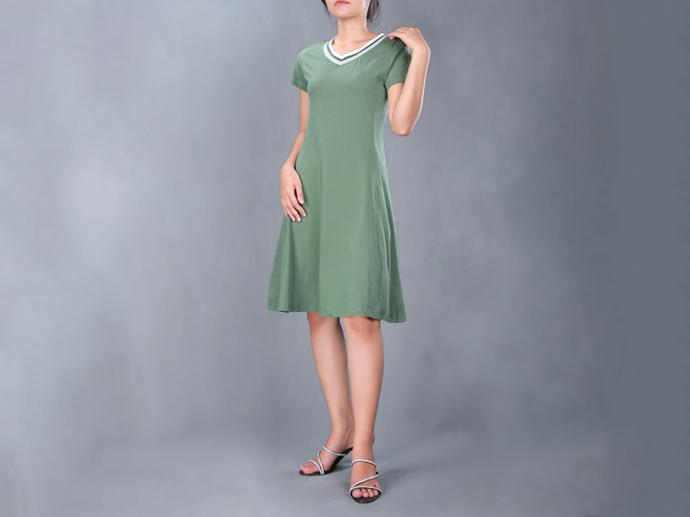 XL213269 Tee Mini Dress Lady