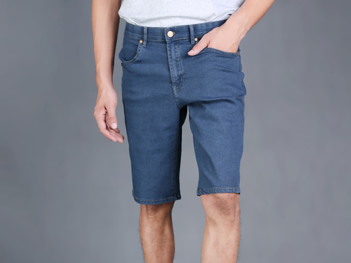 CP23185 Denim Short Pant Man