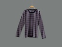 XT113364 Striped Long T-Shirt Lady