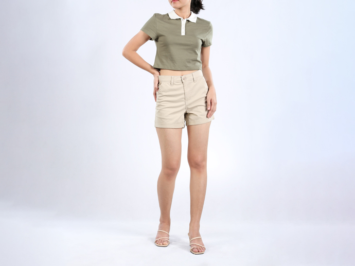 XP313327 Slim Chino Short Pant Lady