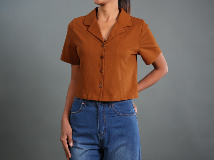 XH213307 Short Sleeve Shirt Women