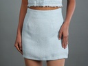 XK313401Tweed Skirt Lady