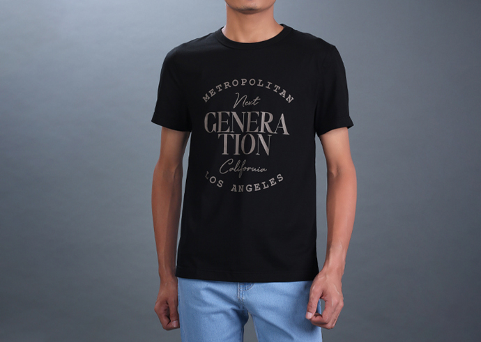 YT213515 Straight T-Shirt Man