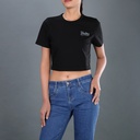 GT23354 Crop Bagy Tee Lady