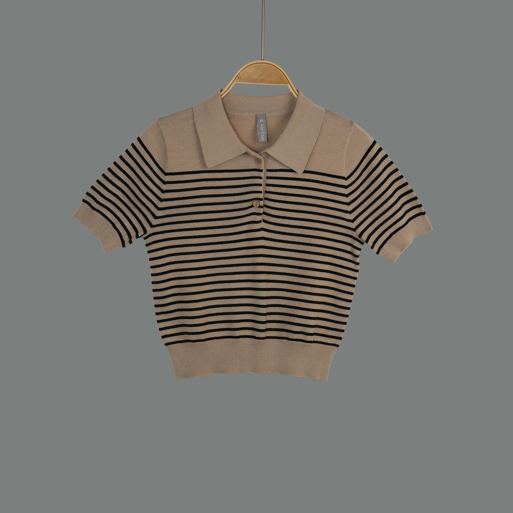 GH23376 Knit Polo Shirt Lady