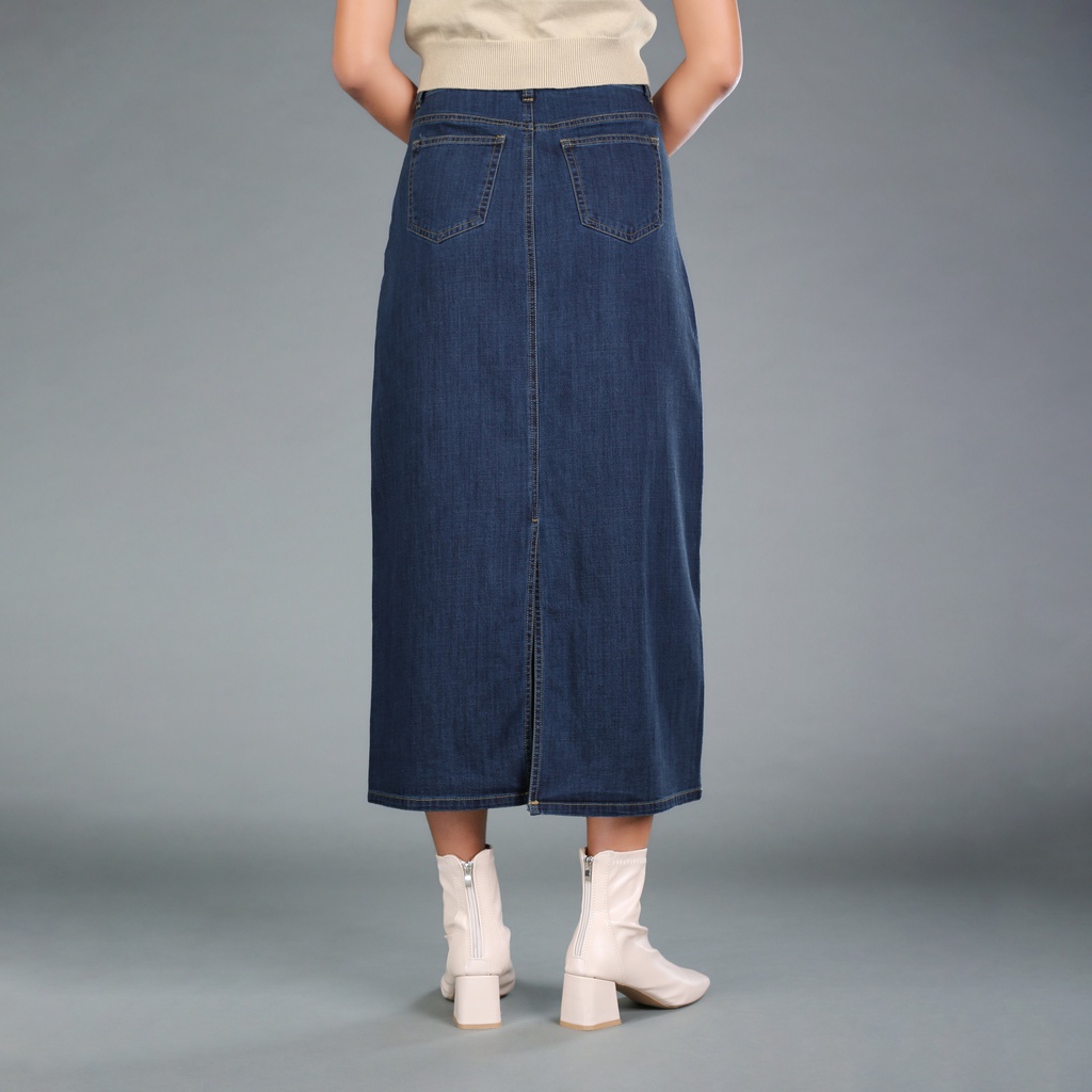 XK113564 Jean Long Skirt Lady