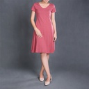 XL213176 V-Neck Mini Dress Women