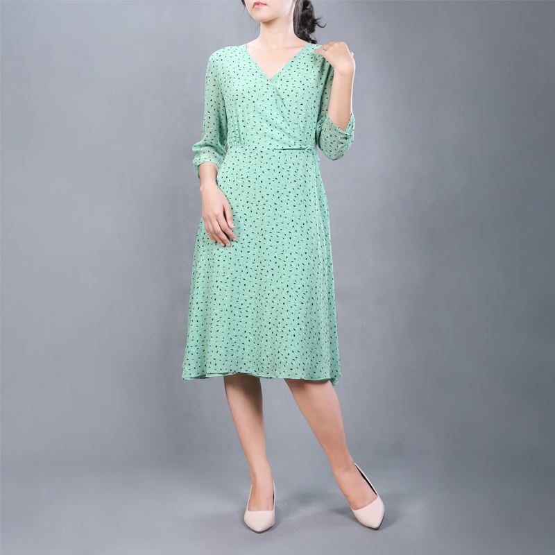 XL213262 Chiffon Dress Lady