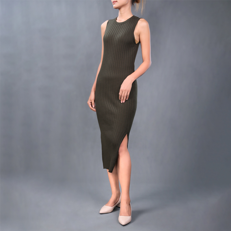 XL313347 Slim Fit Maxi Dress Lady