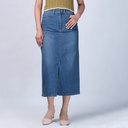 XK113420 Jean Long Skirt Lady