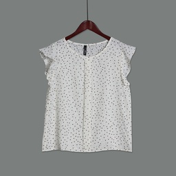 [XH213278] XH213278 Chiffon Sleeveless Top