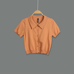 [XH213395] XH213395 Knit Blouse Lady